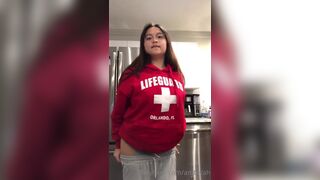 Ambiyah Cute Nerdy Asian Showing Ass and Tits On Cam Onlyfans VIdeo