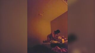 Asian Sexy Girl Wit Nice Big Boobs Rides Him After Sucking His Cock On the Massage parlor Leaked Video