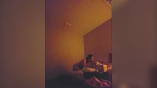 Asian Sexy Girl Wit Nice Big Boobs Rides Him After Sucking His Cock On the Massage parlor Leaked Video