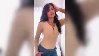 Sexy Model In Tight Jeans Video