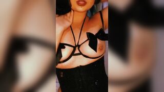 Hottie Teasing Half naked Video