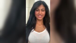 Pretty Sexy Asian Black Haired Model Video