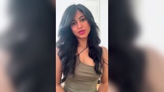 Sexy Asian Model Trying Out Hot Dresses Video
