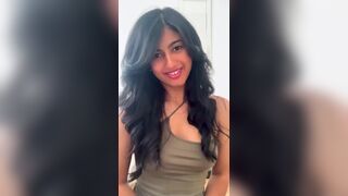 Sexy Asian Model Trying Out Hot Dresses Video