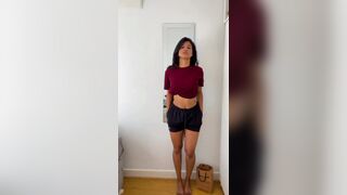 Sexy Pretty Asian Model Showing off on cam Video