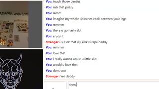 Slutty Busty Girl Exposes her Juicy Big Tits and Wet Cunt On Omegle Video