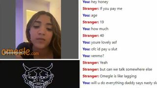 19yo Asian Girl Teasing and Showing Herself For Cash On Omegle Video