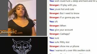 19yo Asian Girl Teasing and Showing Herself For Cash On Omegle Video
