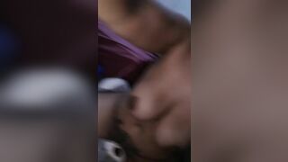 Nasty Bitch Fingering Her Narrow Pussy And Playing With Boobs Video