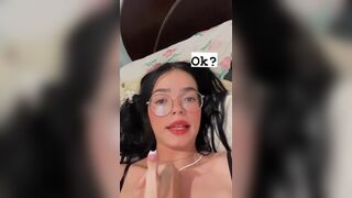 Nerdy Babe With juicy Boobs Video