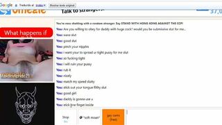 Beautiful Teen Masturbates For Daddy Omegle Video