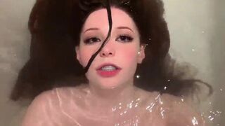 Belledelphine Hot Girl Going For a Bath Onlyfans Video
