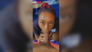 Ravenpersuasio Horny Babe Sucking it With passion On Knees Onlyfans Video