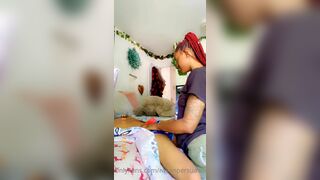 Ravenpersuasio Ebony Sucking Hard Cock of Brother Onlyfans Video