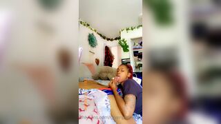 Ravenpersuasio Ebony Sucking Hard Cock of Brother Onlyfans Video