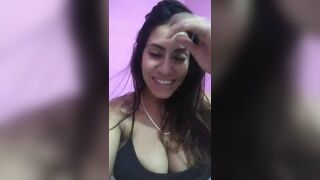 Busty Milf Showing Her Big Hot Boobs On Cam Leaked Video