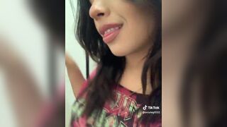 Sexy Wild Asian Teen On Tiktok Video