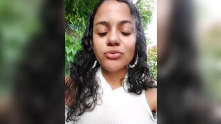 Cute Girl Jerking Off On public Place Video