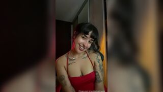 Martinaolvr Sexy tattooed babe Revealing her Hot Nude Body Video