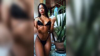 Mixed Asian Babe In Bikini Video