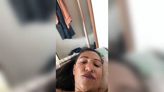 Horny Asian Milf Showing Off Video