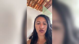 Horny Asian Milf Showing Off Video