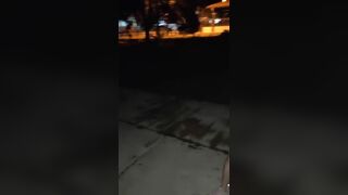 Asian Teen Revealing her Sexy Body On Public In Night Video