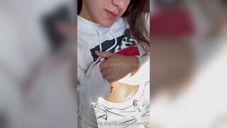 Samyof Sexy Showing her Hot Curvy Boobs Onlyfans Video