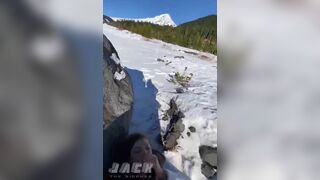 Slutty Girl Doing Amazing Blowjob While On a Hike Video