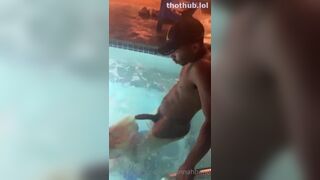 Savannah Bond Taking BBC On a Pool After Sucking It Onlyfans Video