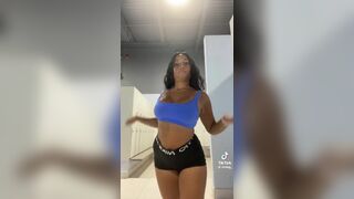 Ririmg Hot Chubby Girl Showing Her Tight Big Sexy Body Tiktok Video