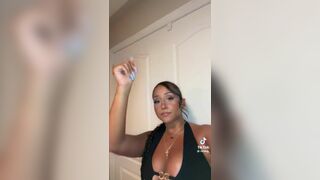 Ririmg Hottie Flashing her Juicy Big Boobs Tiktok Video