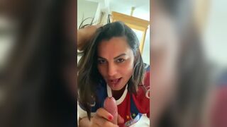 Marcialmperator Hot Milf Giving a Sloppy Blow Video