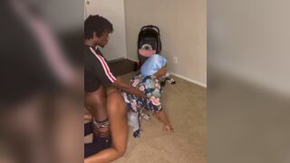 Bubblebutt Hottie Fucked hard By a BBC In Doggy Video