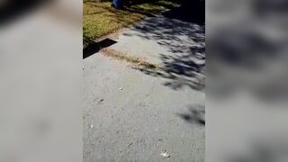 Krystal Showing off her fat Slutty Ass In Outdoor Video