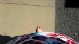 Krystal Crazy Fat Milf Peeing On Public Video