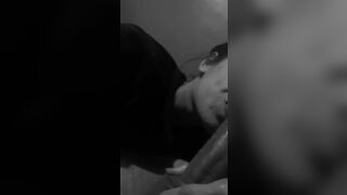 Magrinha Sexy Babe Sucking His Hard Fat Cock Sensually Video