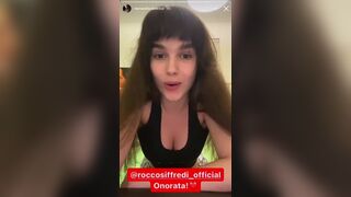 Mariasofia Federico Pretty Babe Exposes Boobs On Cam Video