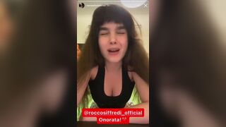 Mariasofia Federico Pretty Babe Exposes Boobs On Cam Video