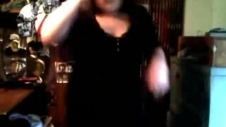 Krystal Fucking Her Fat Pussy With a Toy After Getting Undressed Cam Video