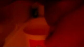 Fat Bitch Drinking Her Own Piss Video