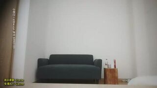 Horny Asian Babe With Amazing Tits Pounded Hard On The Couch Cam Leaked Video