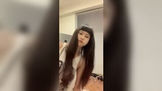 Irinka Naughty Teen Nipple Slip While Streaming Video