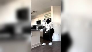 Asian Thot With Perfect Body Gets Ready To Work Out Video