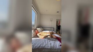 Babygirlgin Petite Asian Slut Gets Her Pussy Destroyed By Big Cock On The Bed Onlyfans Video