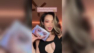 Hot Sexy Asian Babe Showing Off Her Makeup Set Video