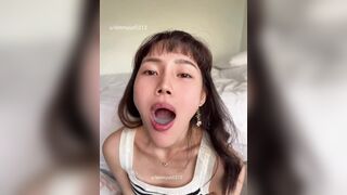 Hot Asian Swallows A Load Of Cum In Her Mouth Cam Video