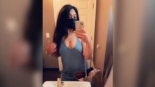 Big Titty Asian Milf Exposed Her Sexy Body Mirror Cam Video