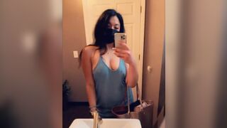 Big Titty Asian Milf Exposed Her Sexy Body Mirror Cam Video