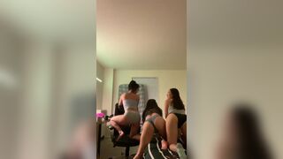 Gorgeous Asian Babes Revealing Their Big Booty Cheeks Cam Video